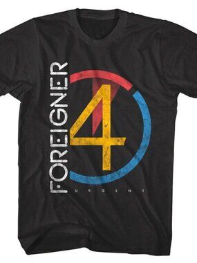 Foreigner Urgent 4 Rock Band Album Fan Gift Graphic 2 T-Shirt
